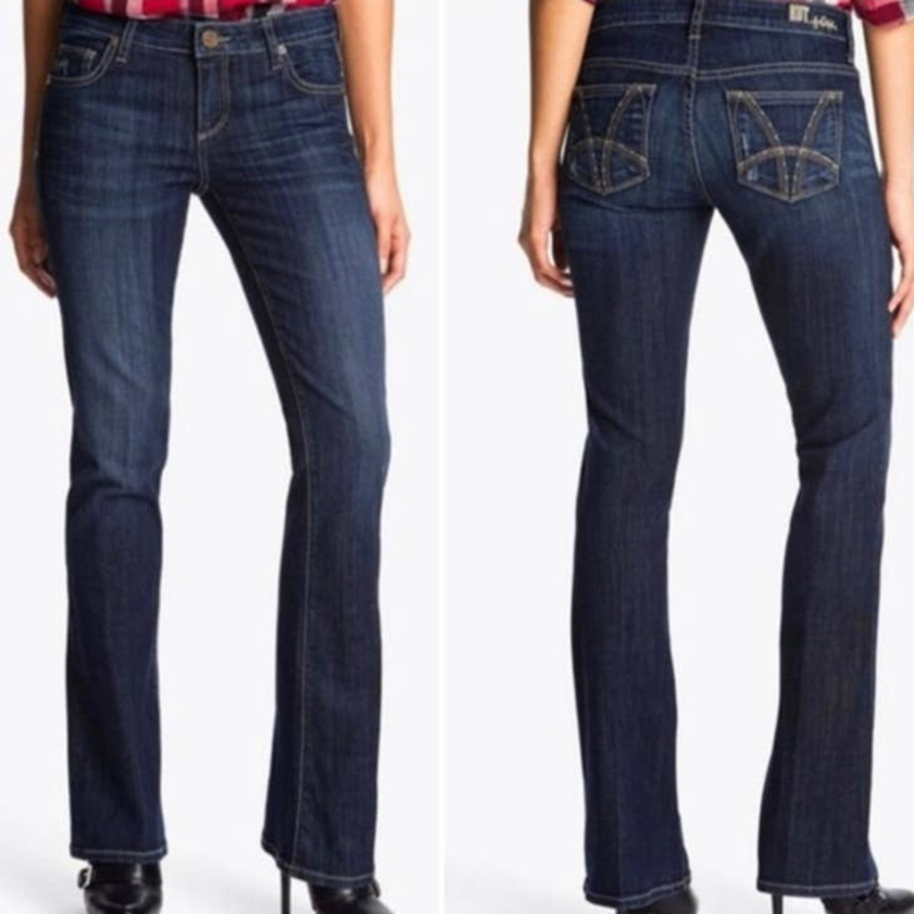 Kut From The Kloth Farrah Baby Bootcut Jeans Sz 2